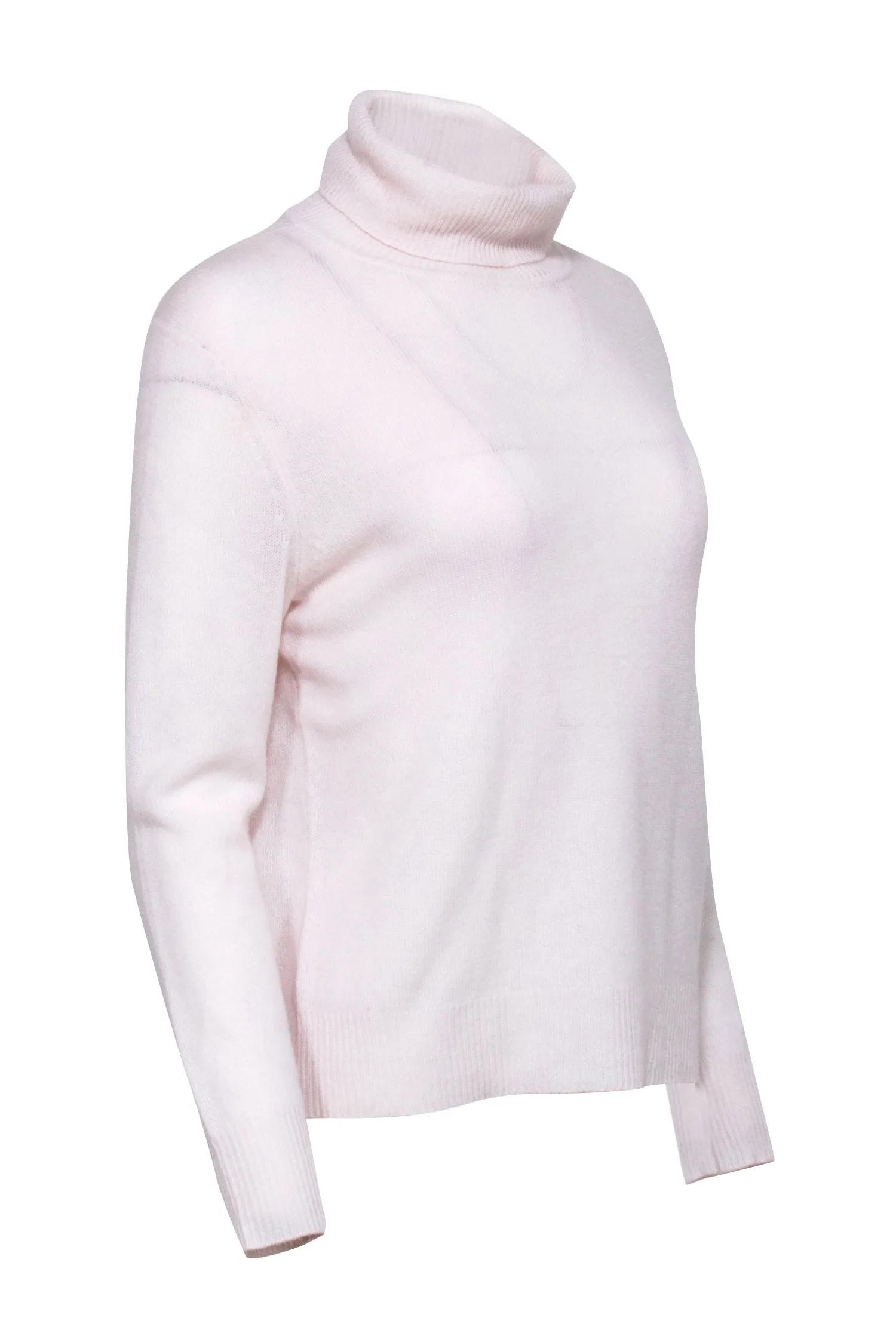 360 Cashmere - Ivory Cashmere Turtleneck Sweater Sz S