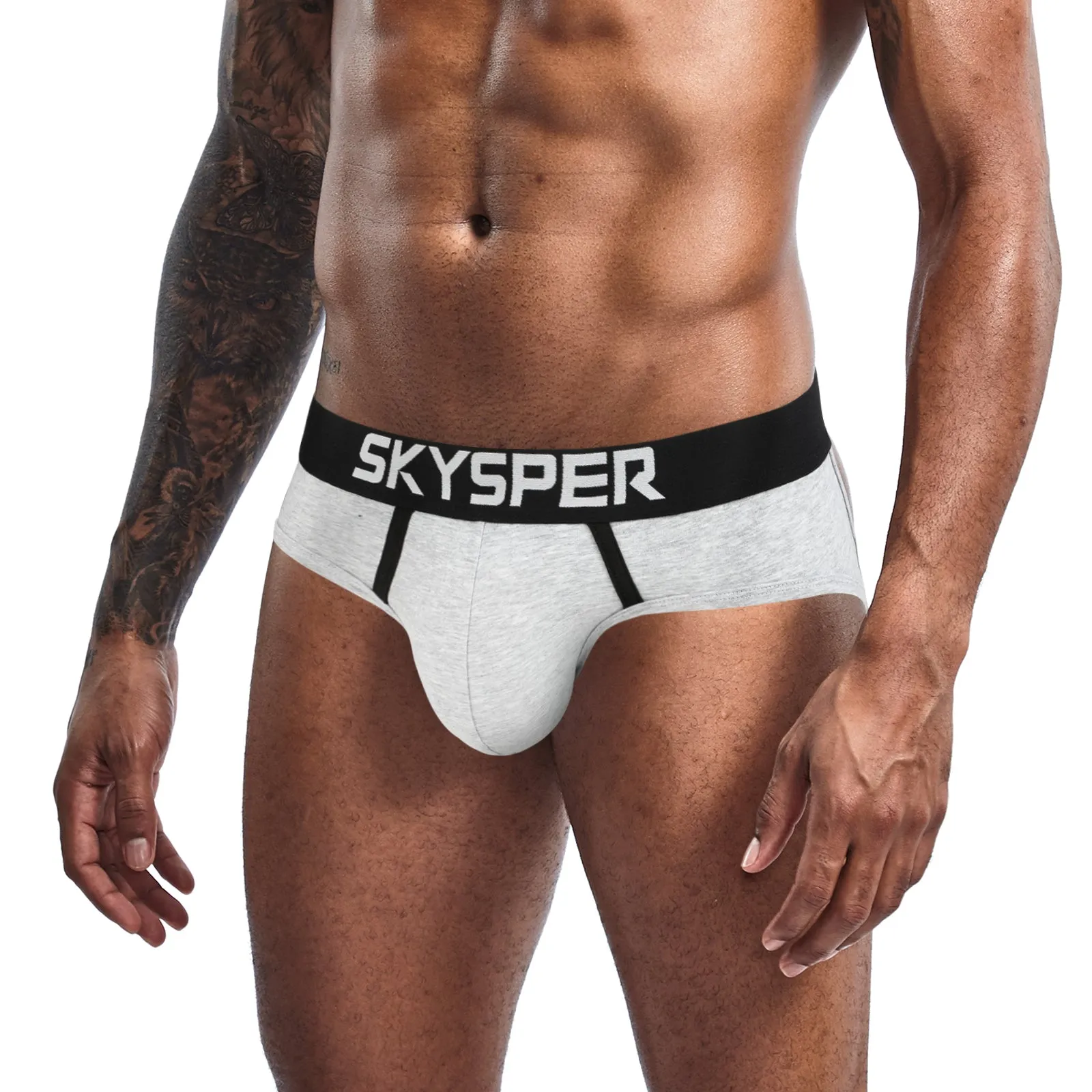 37SK - SKYSPER Men's Cotton Jockstrap Underwear Athletic Supporter