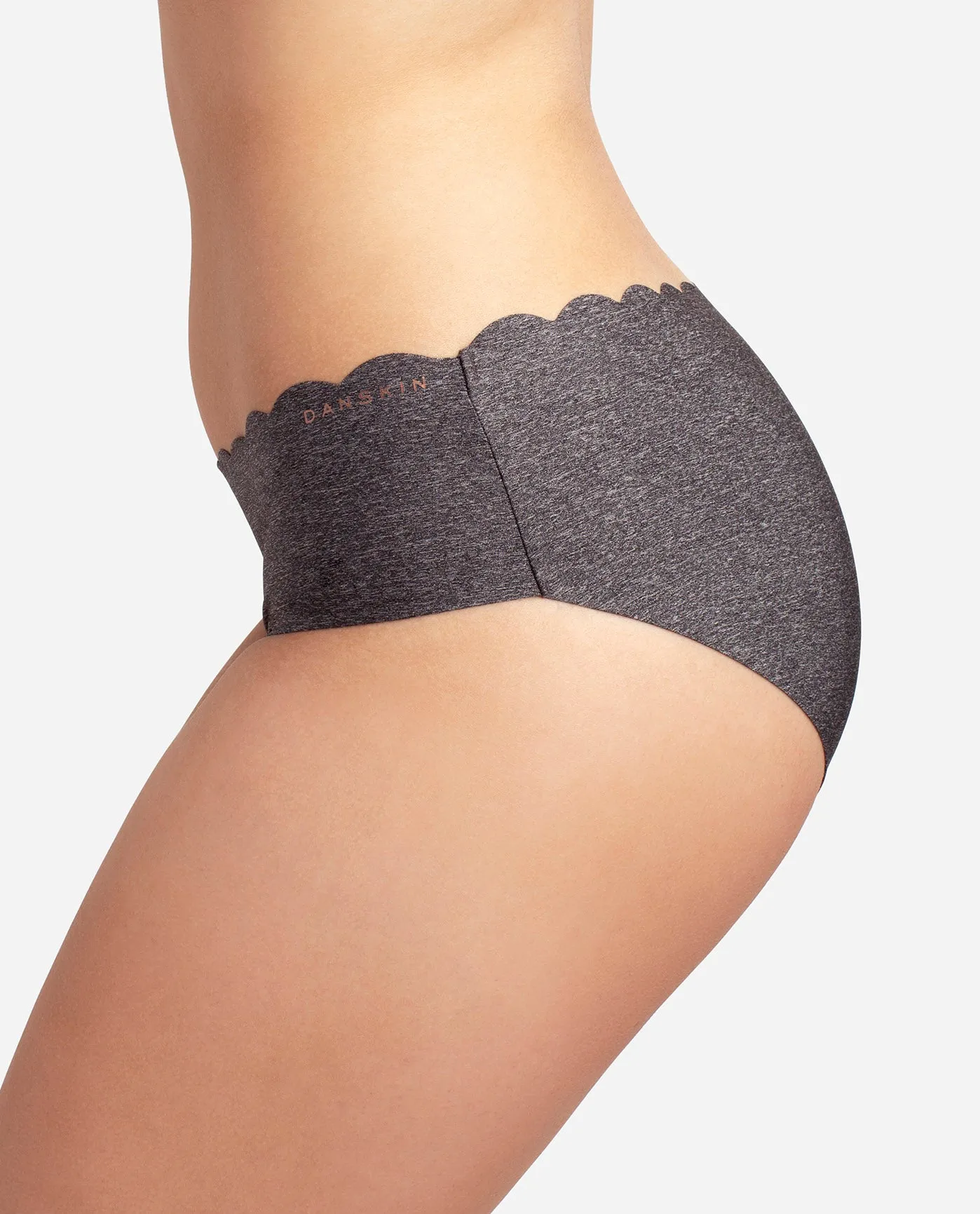 5-Pack Bonded Scallop Hipster Underwear