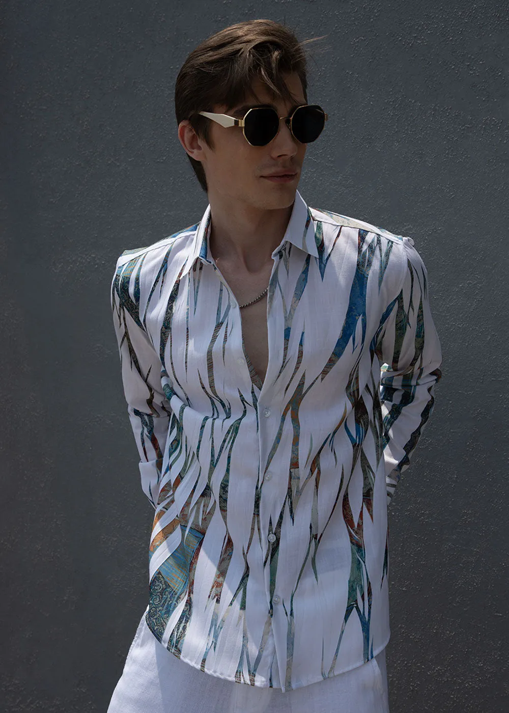 Abstract Brushstroke Shirt