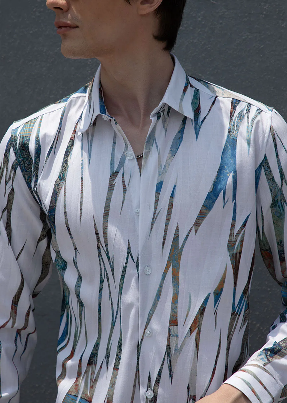 Abstract Brushstroke Shirt