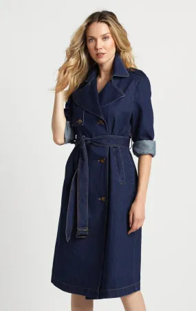 Adroit - Denim Trench Coat