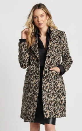 Adroit- Leopard Print Coat