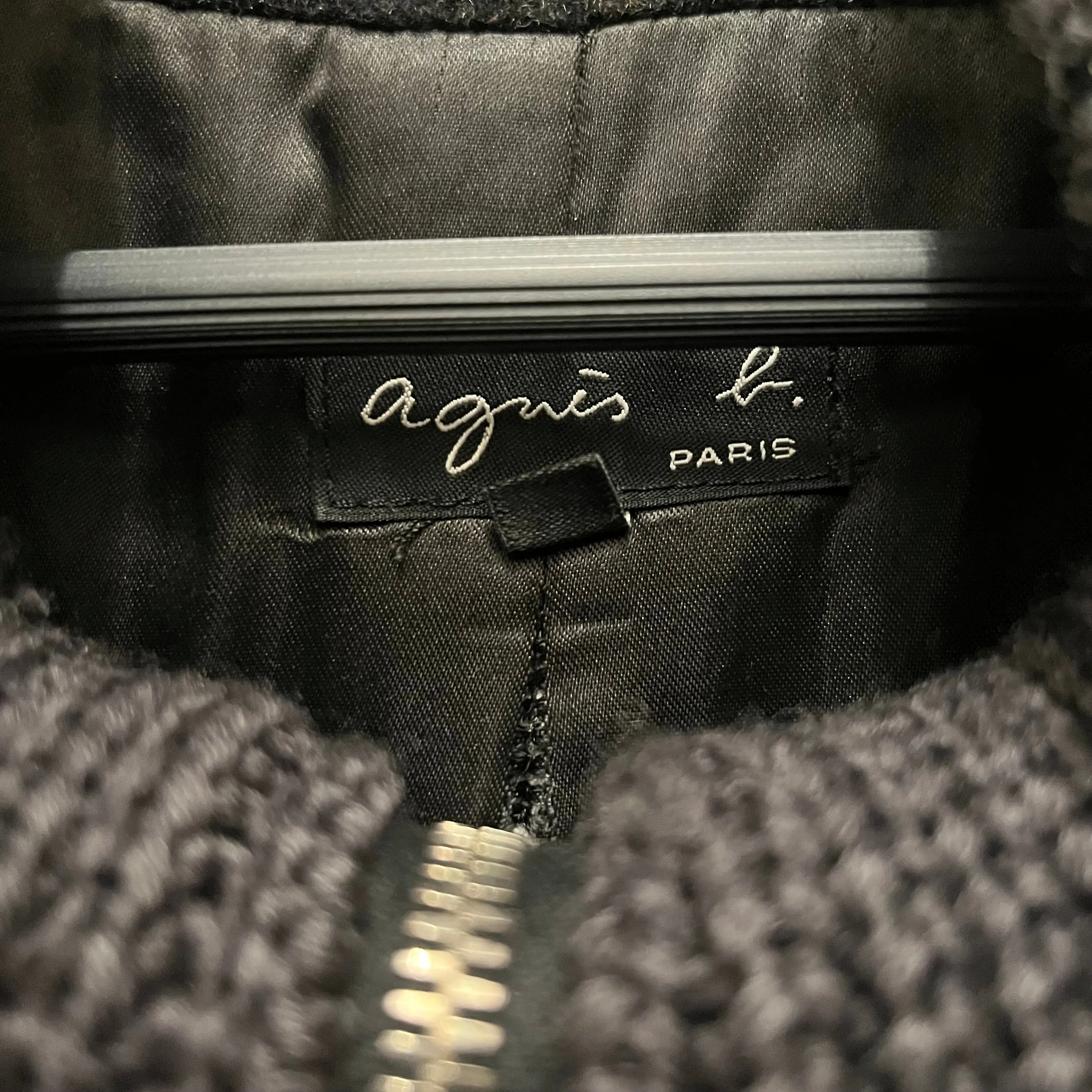 agnes b./Coat/Wool/GRY/