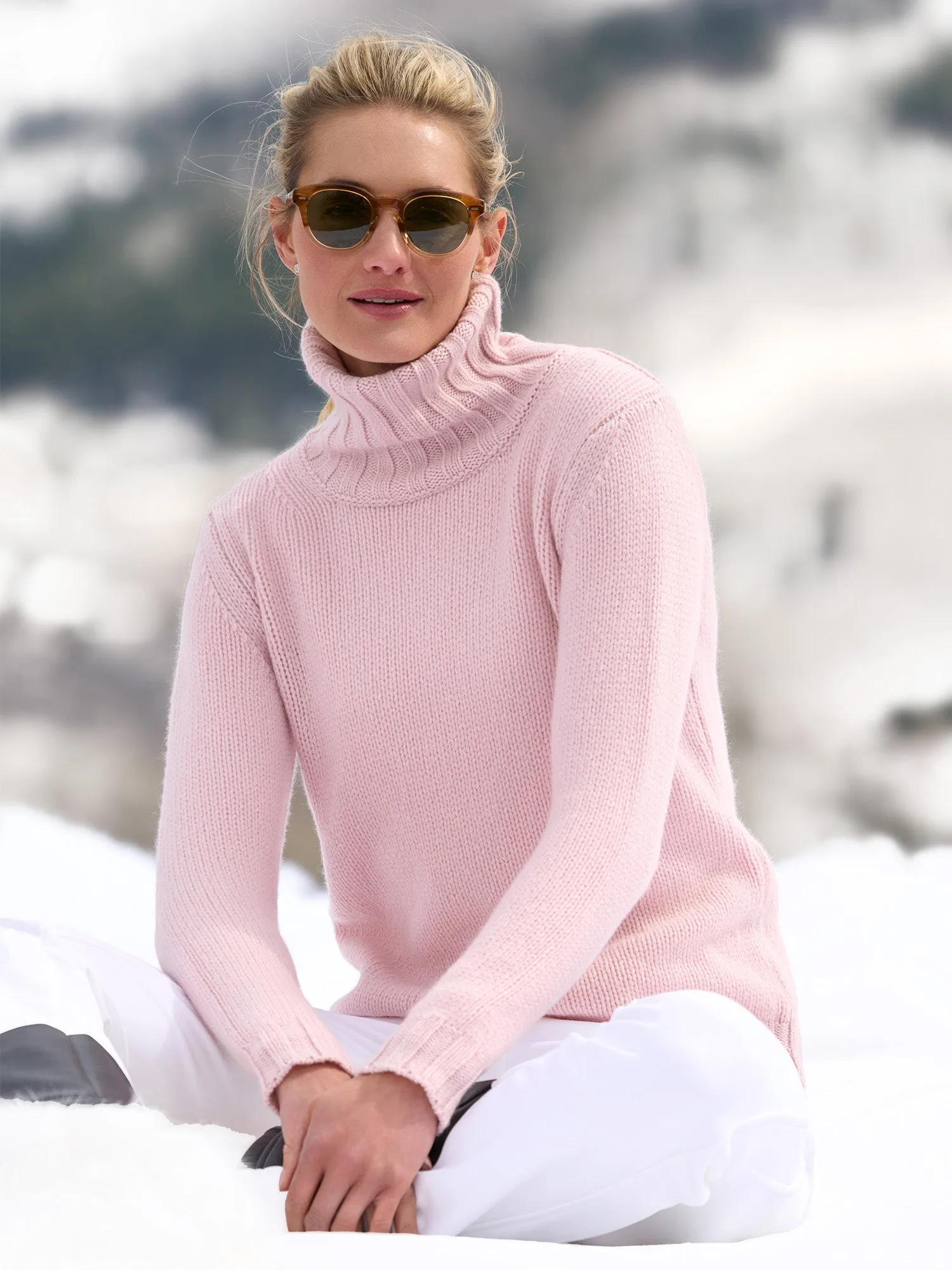 Alberti Cashmere Turtleneck Sweater