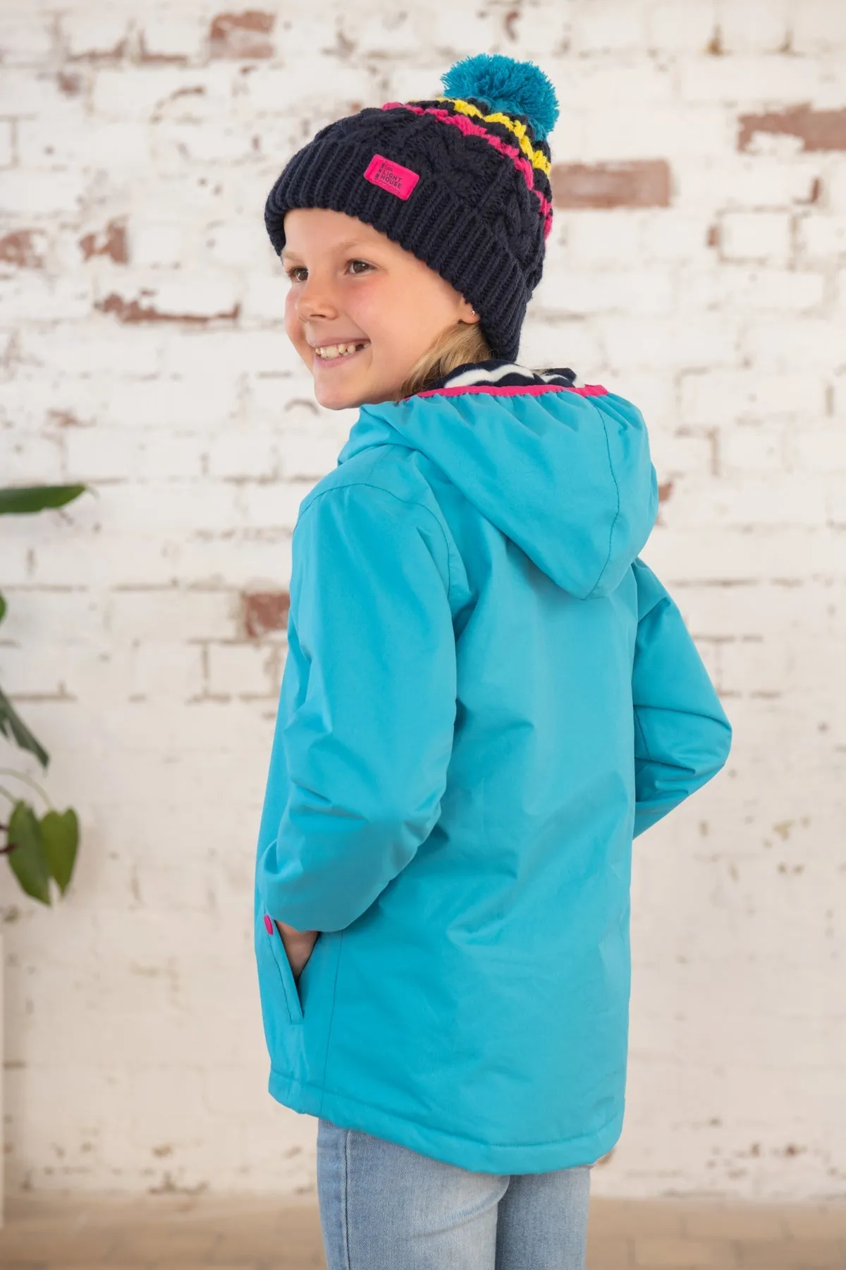 Amelia Coat - Bright Teal