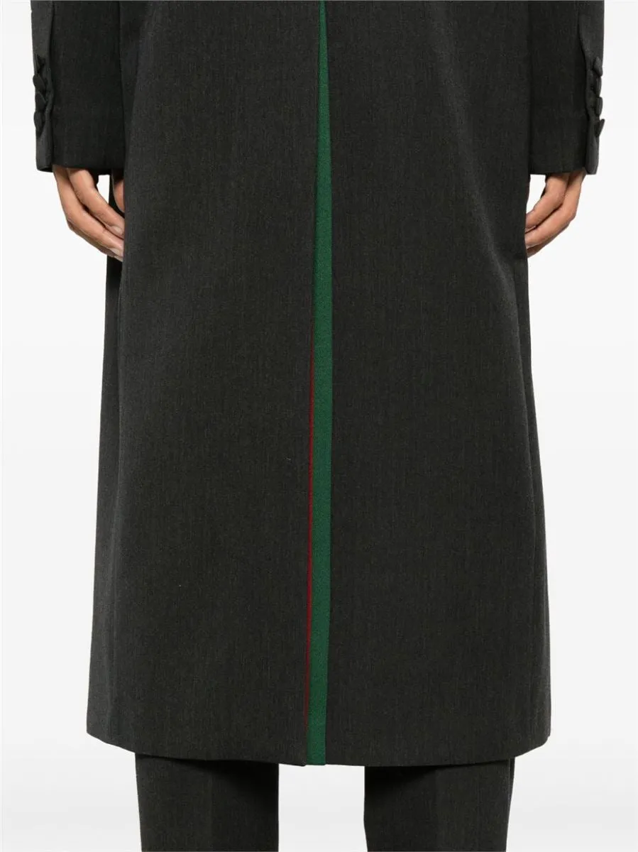 ANCORA EMBROIDERED WOOL COAT