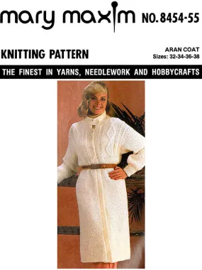 Aran Coat Pattern