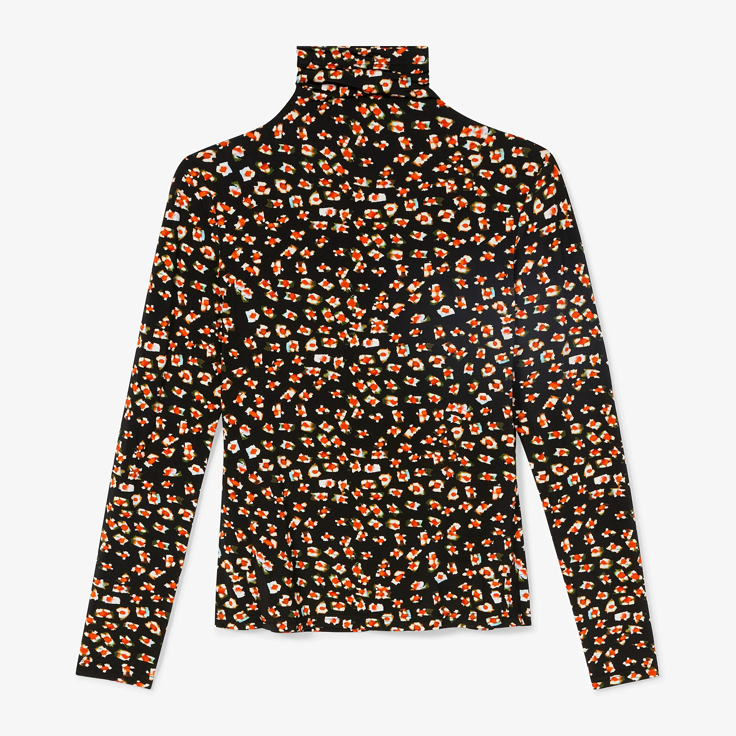 Axam Turtleneck - Printed Jersey  :: Kaleidoscope Print