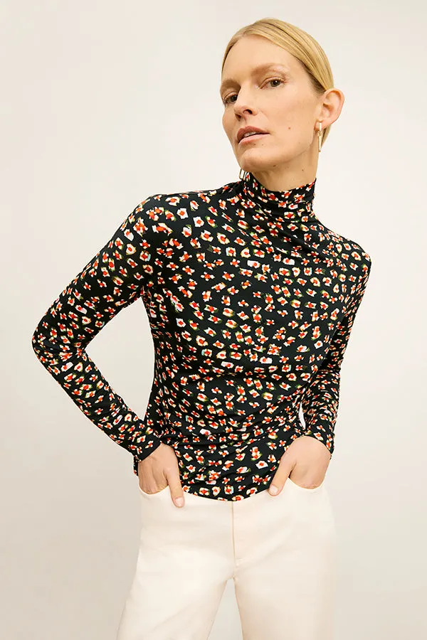 Axam Turtleneck - Printed Jersey  :: Kaleidoscope Print