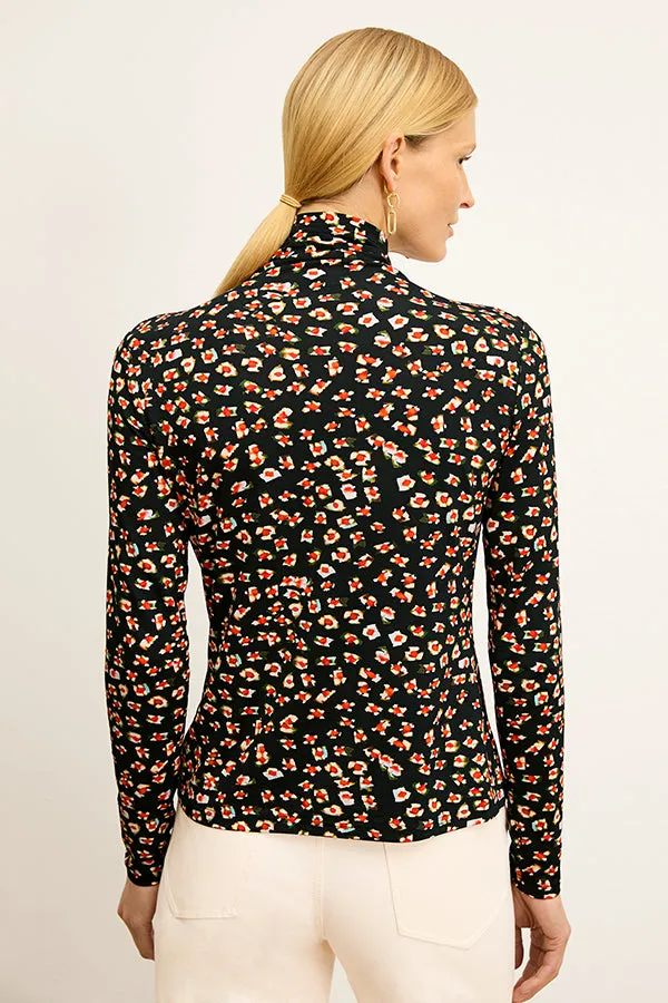 Axam Turtleneck - Printed Jersey  :: Kaleidoscope Print