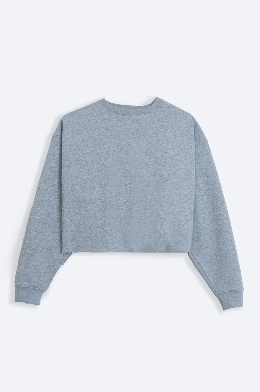 BASIC CROPPED SWEATSHIRT