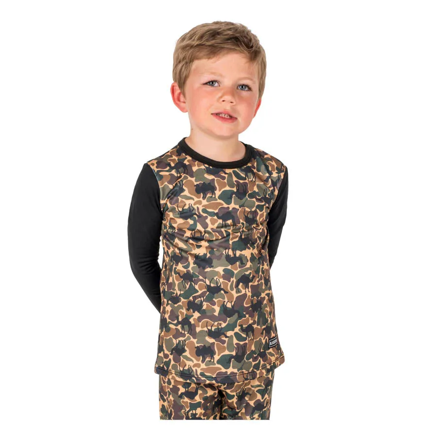 Black Strap Therma Kids Baselayer Top 2023