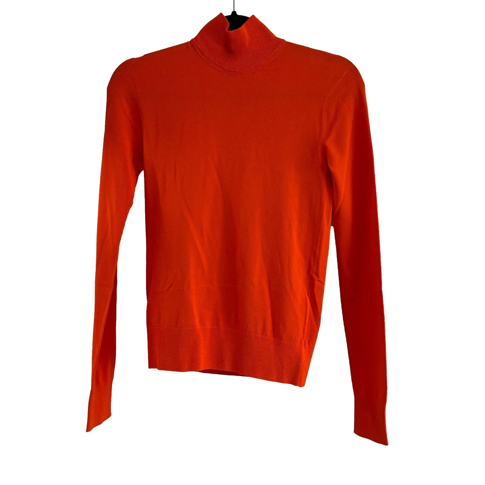 Bottega Veneta Pristine Technoskin Turtleneck Orange XS US 0