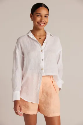 Boyfriend Button Down - White