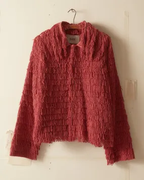 Bullion Fringe Car Coat