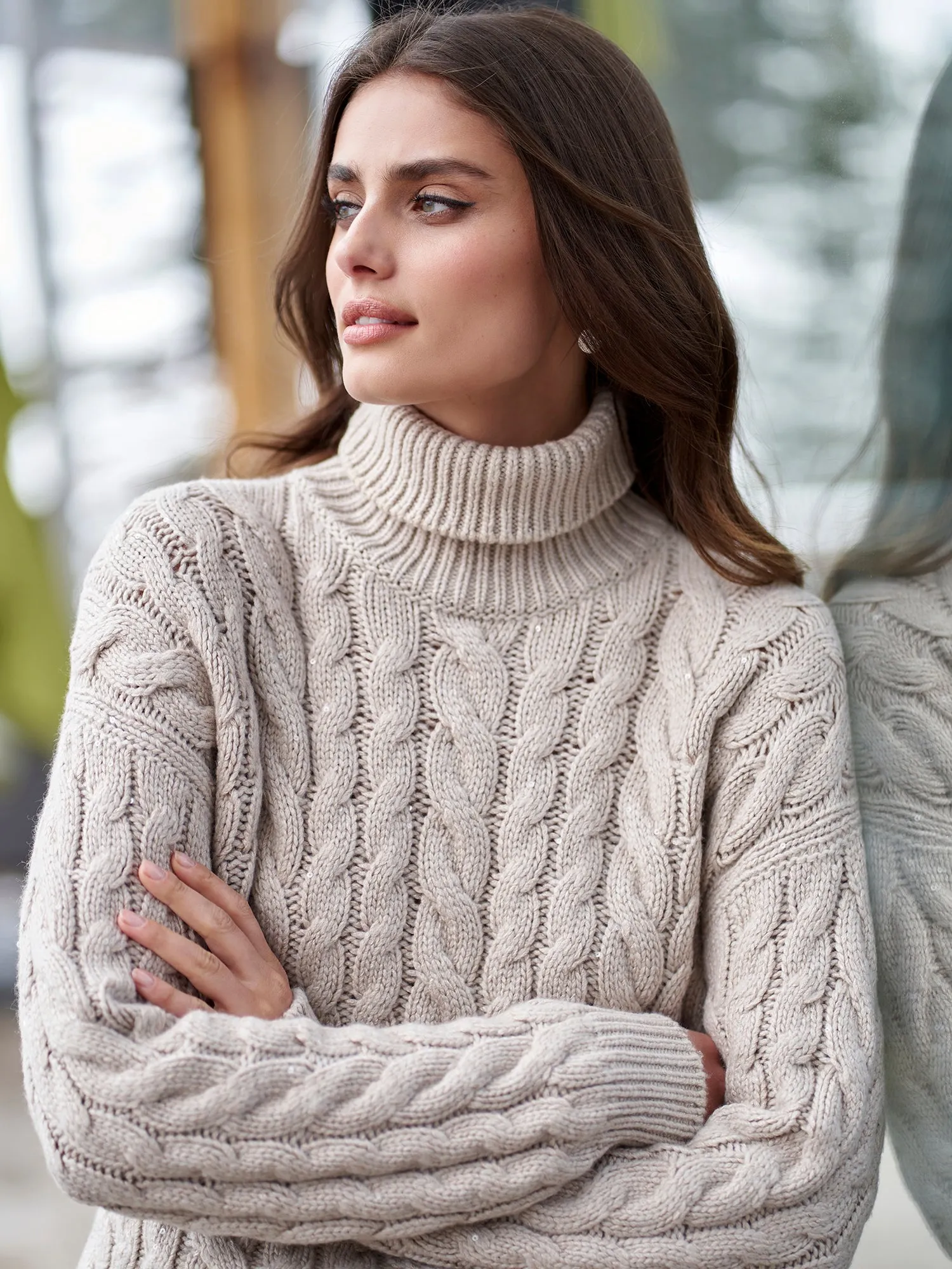 Cashmere Turtleneck Sweater