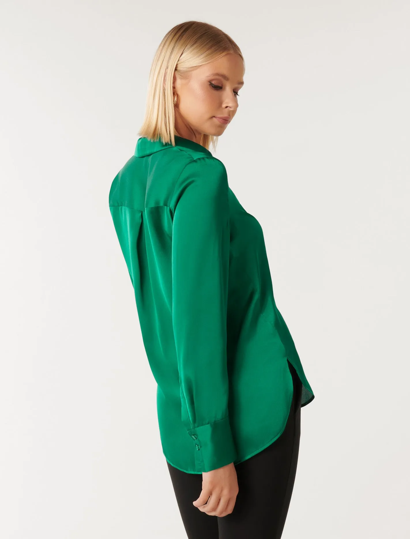 Celia Satin Shirt