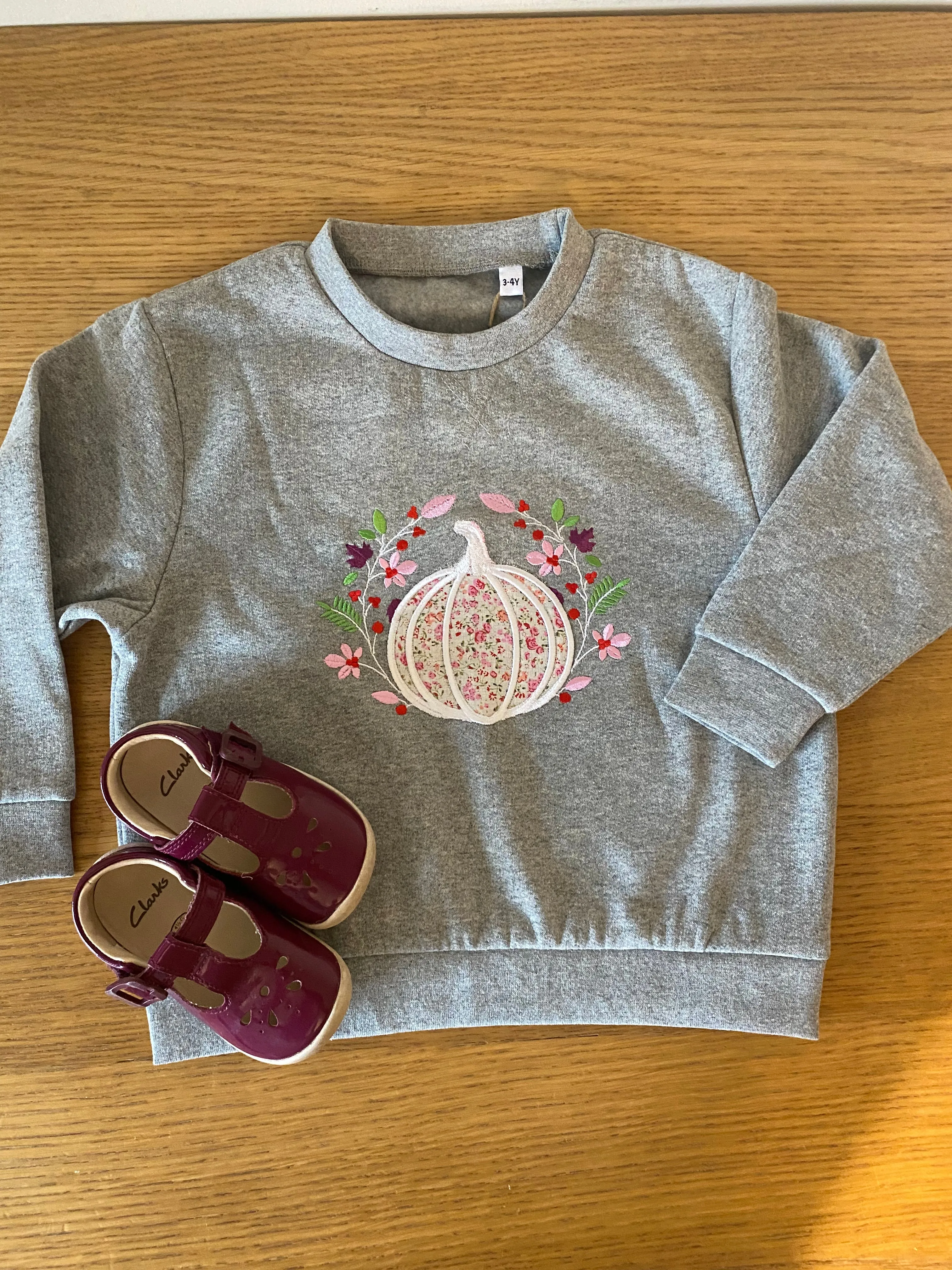 Children's Pumpkin Sweatshirt