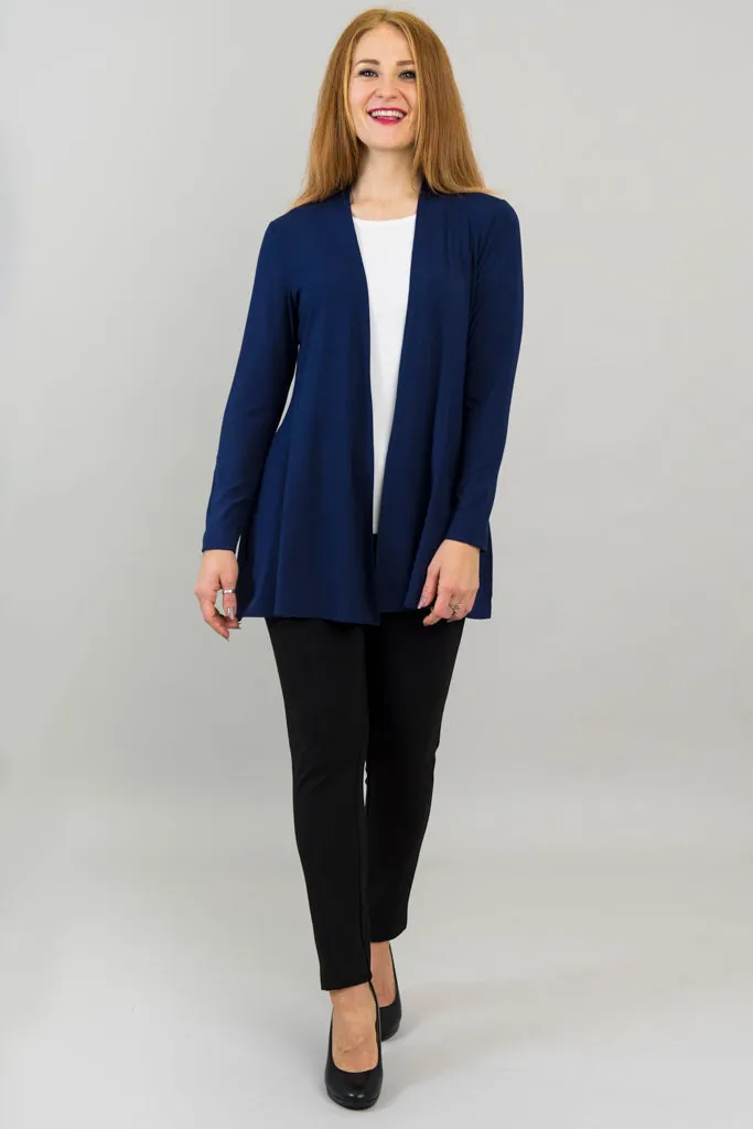 Chopra Jacket, Indigo, Bamboo