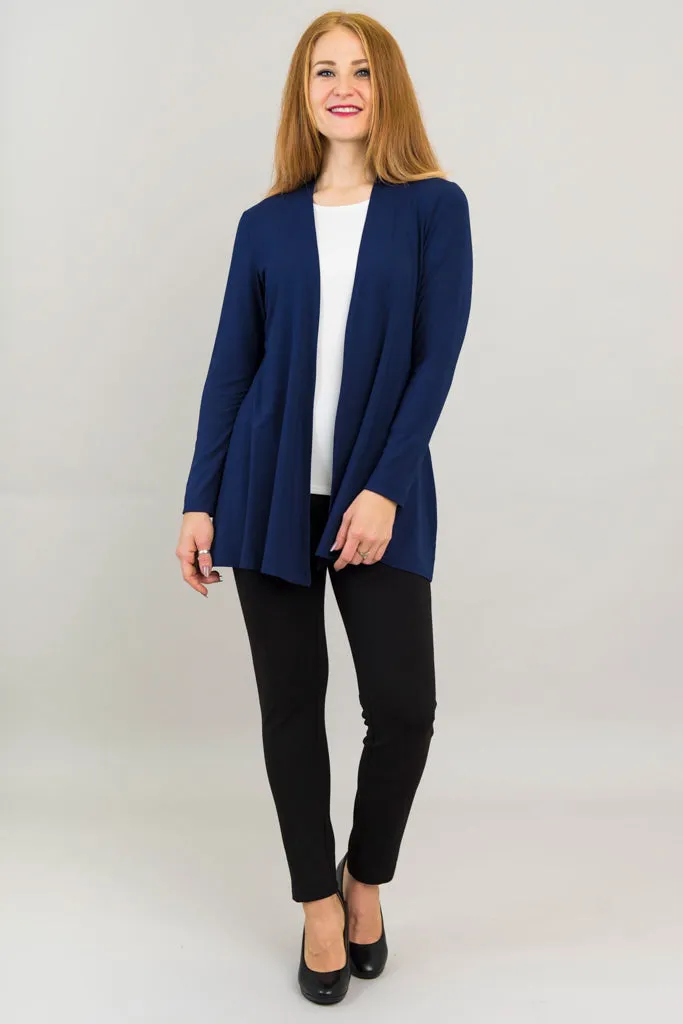 Chopra Jacket, Indigo, Bamboo