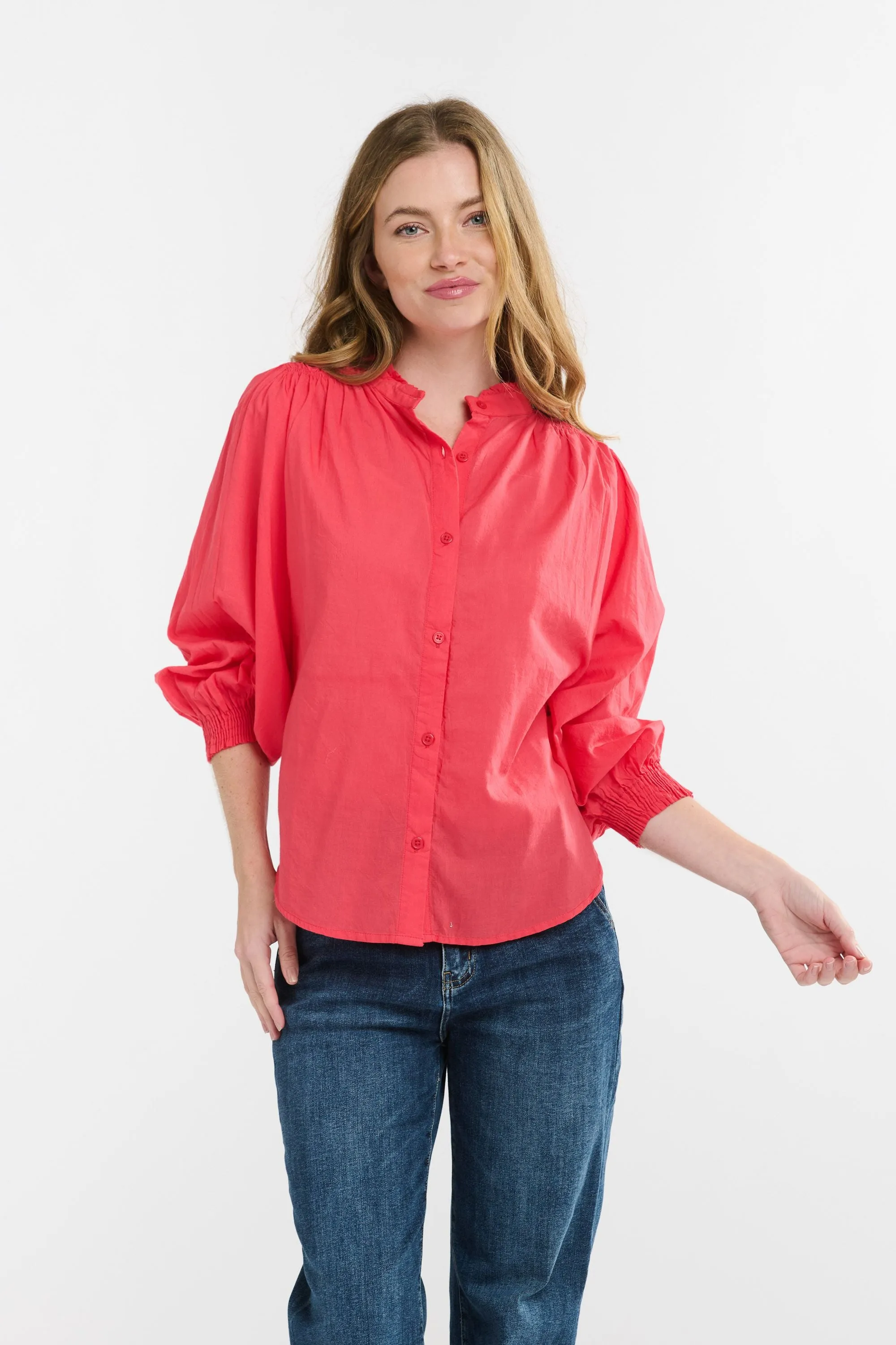 Clara Shirt - Red