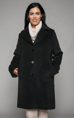 Classic Coat with Notch Collar