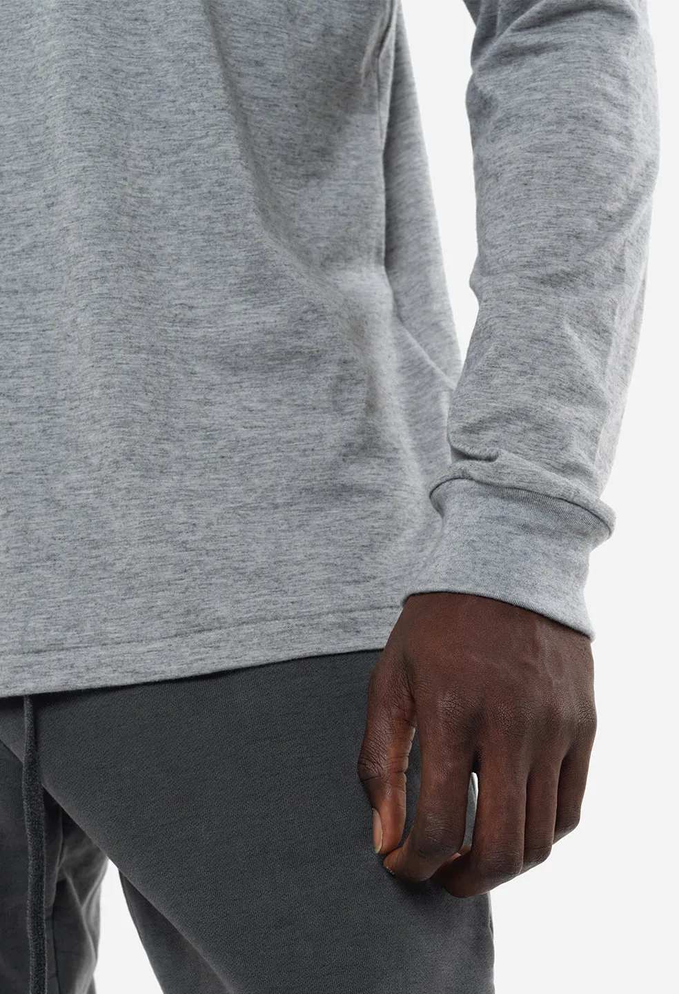 Cotton Cashmere Pullover / Grey