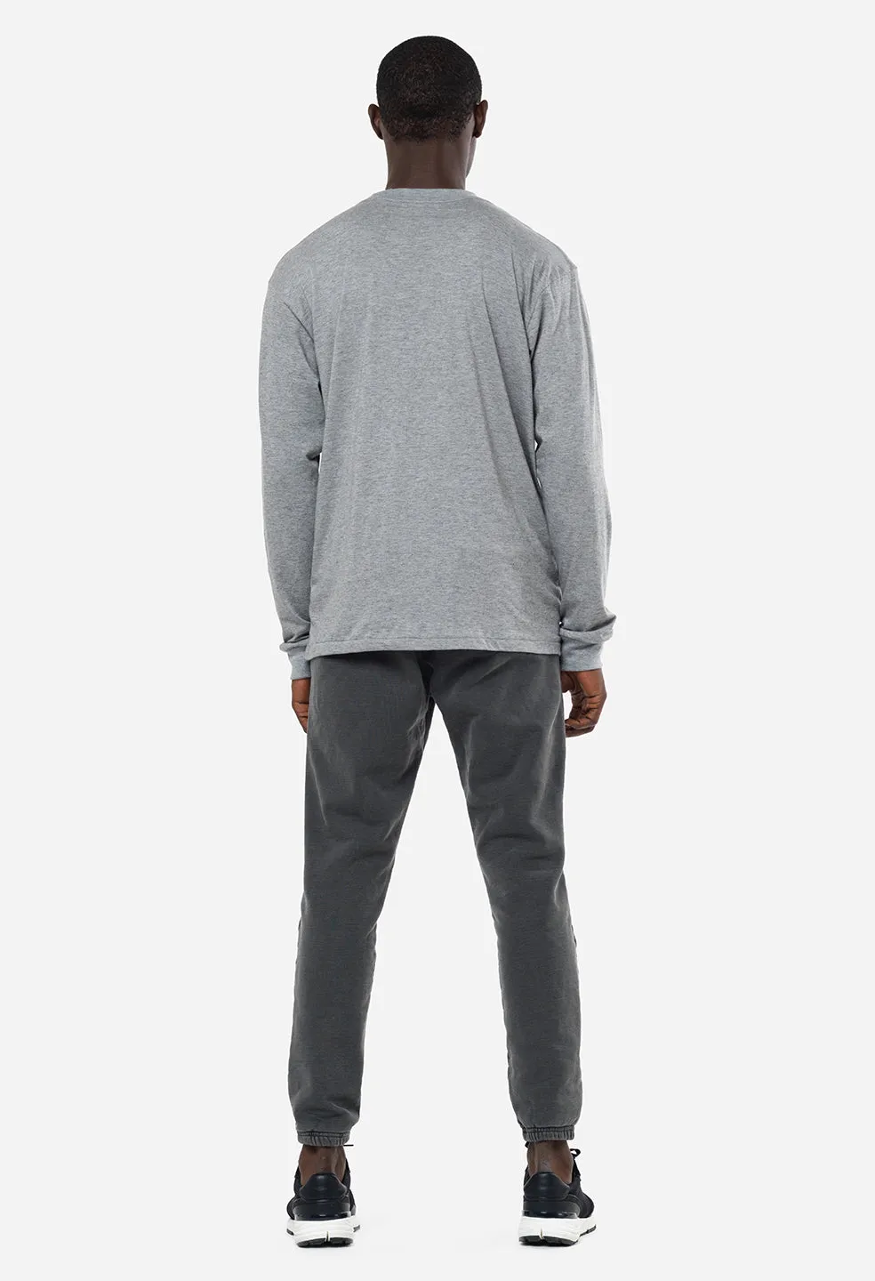 Cotton Cashmere Pullover / Grey