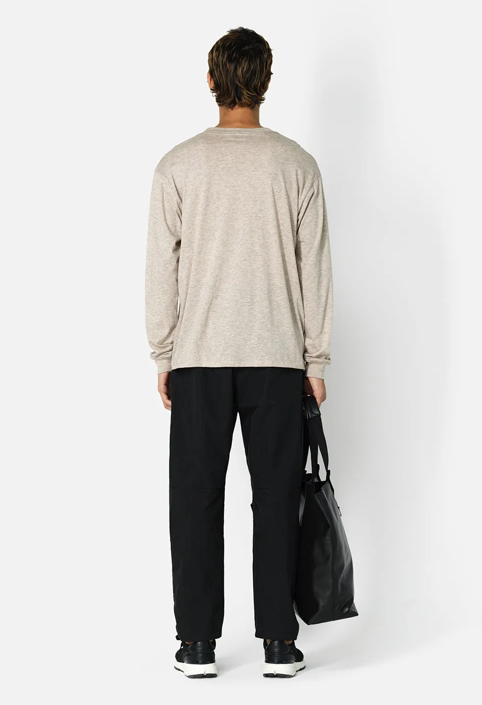 Cotton Cashmere Pullover / Tan