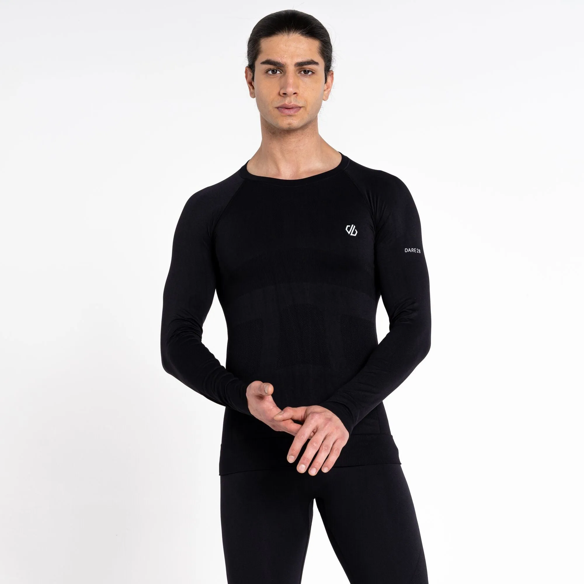 Dare2b Mens In The Zone Baselayer Set -BLACK