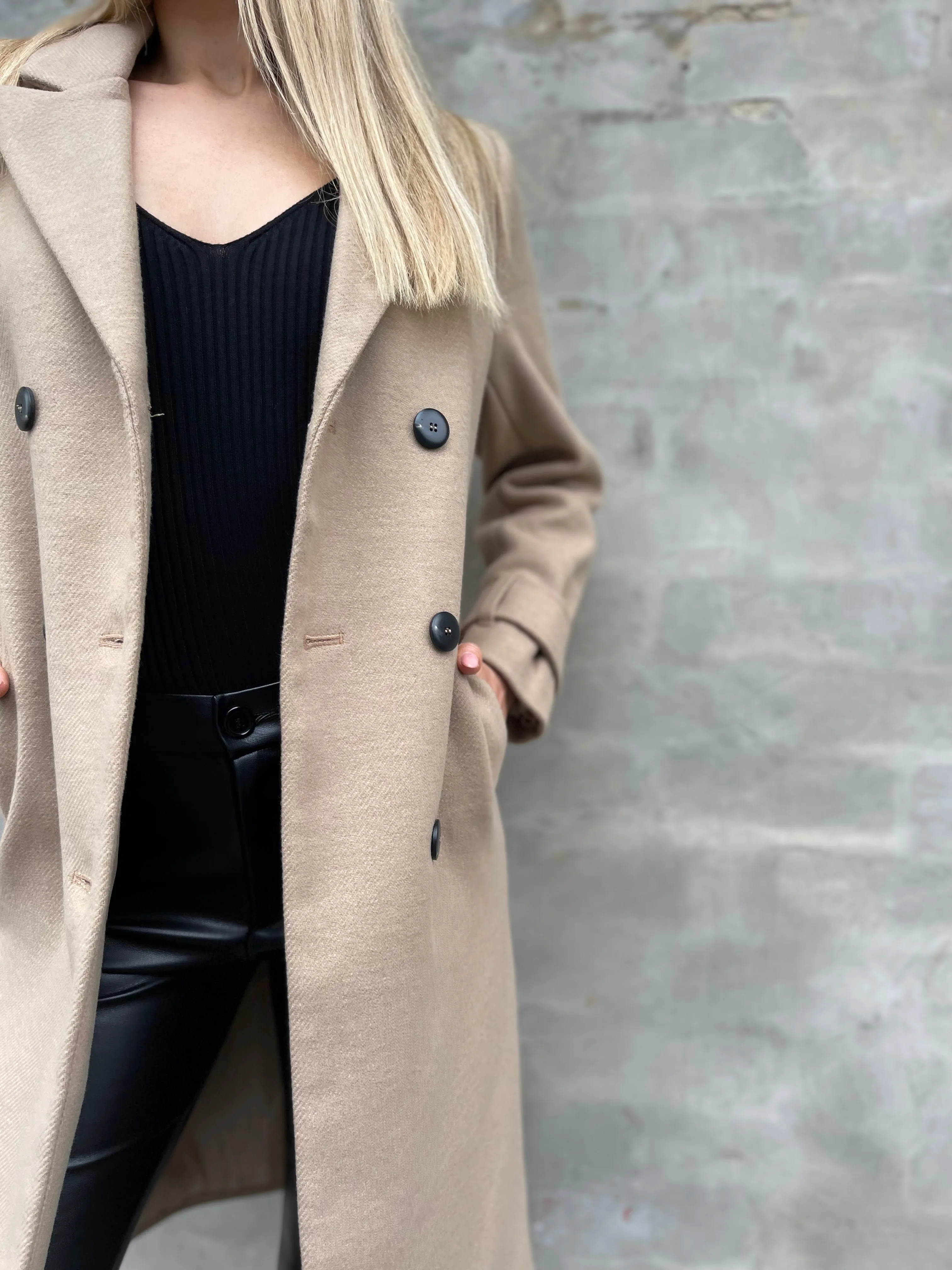 Elsie Coat - Camel