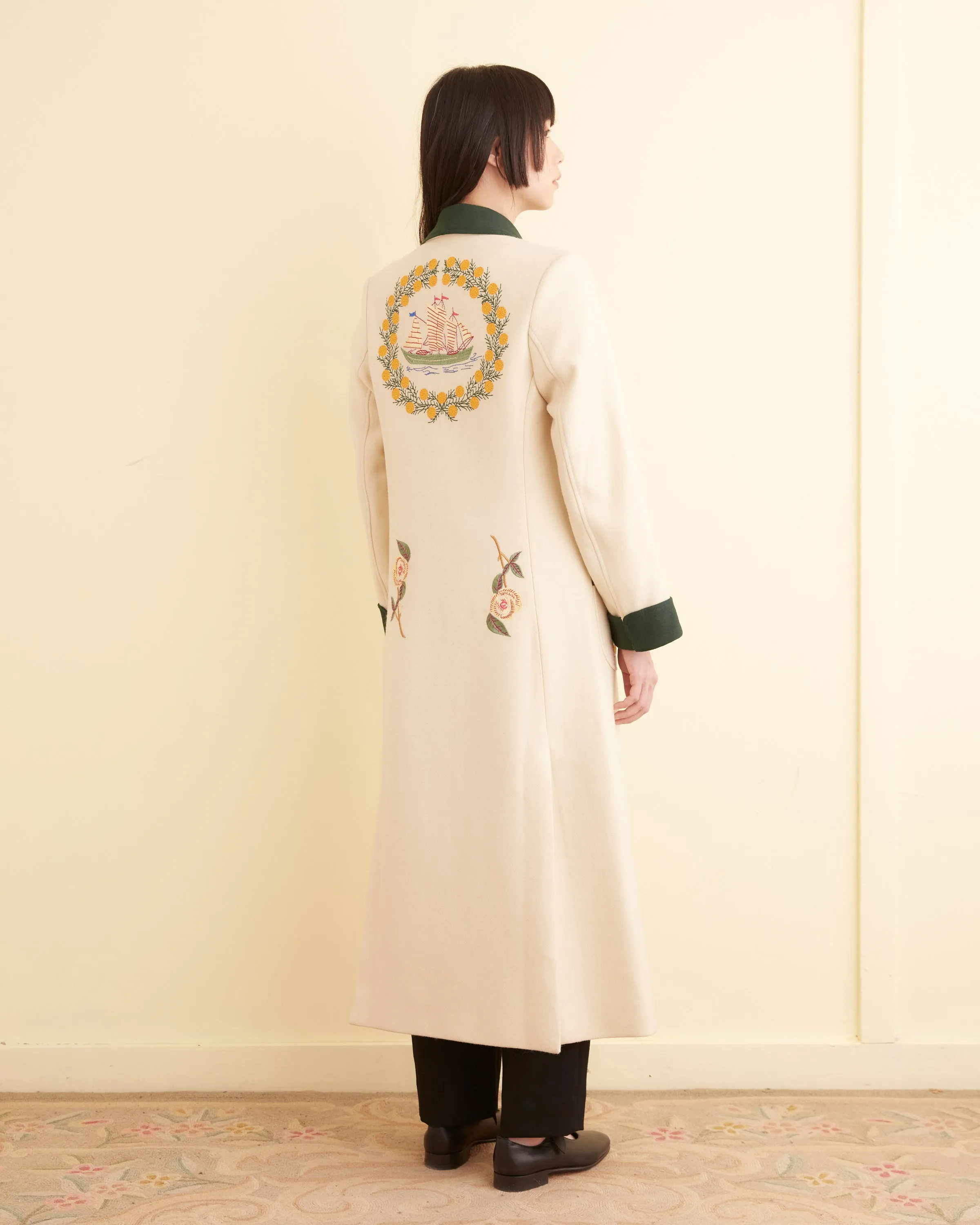 Embroidered Barque Theatre Coat