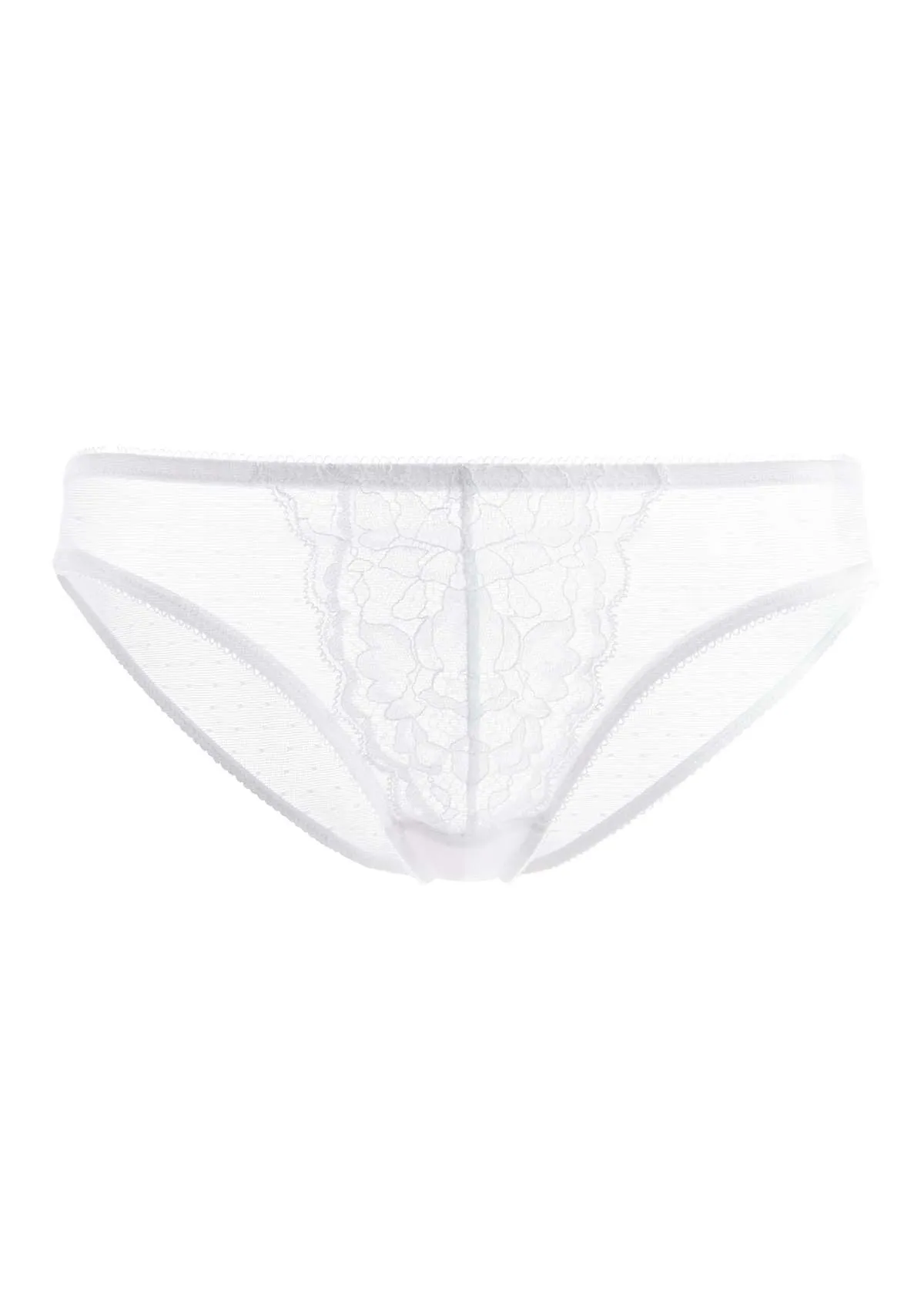 Enchante White Lace Bikini Underwear