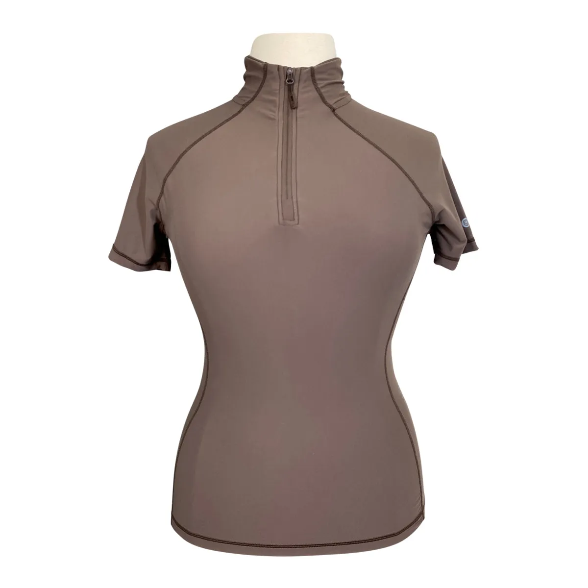 Equipad Short Sleeve Baselayer in Mocha - Women's Large