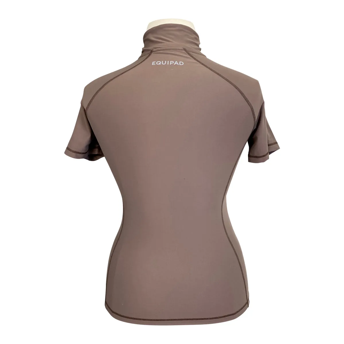 Equipad Short Sleeve Baselayer in Mocha - Women's Large