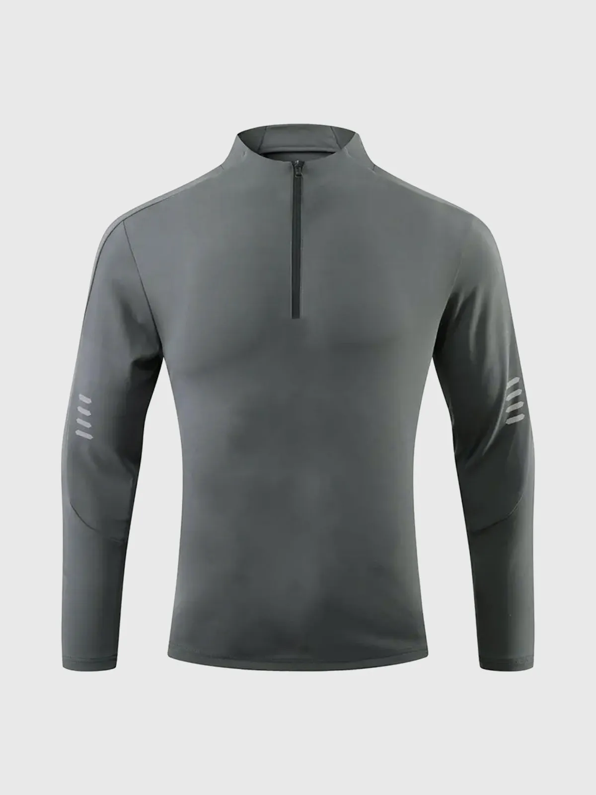 Evolution Half Zip Long Sleeves Shirt Workout Baselayer