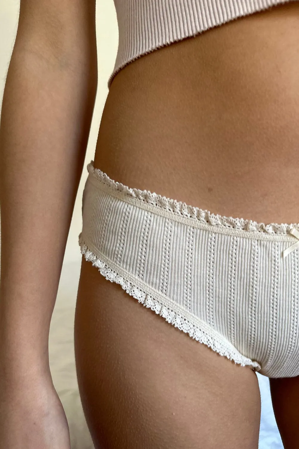 Eyelet Ruffle Underwear