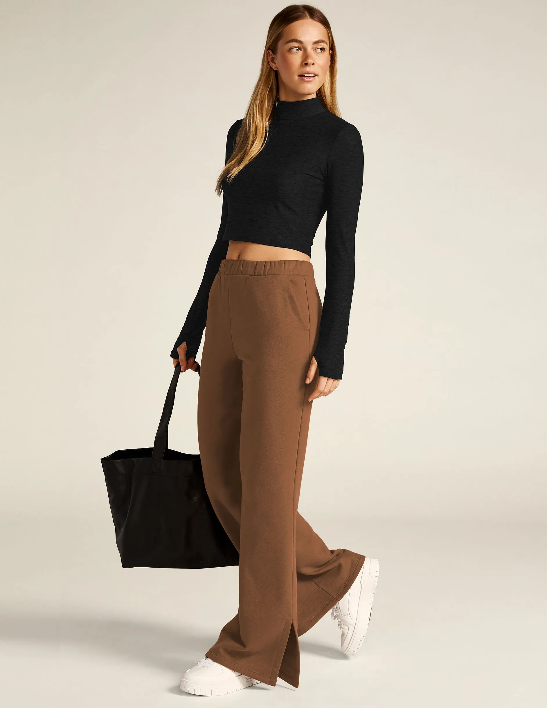 Featherweight Moving On Cropped Pullover