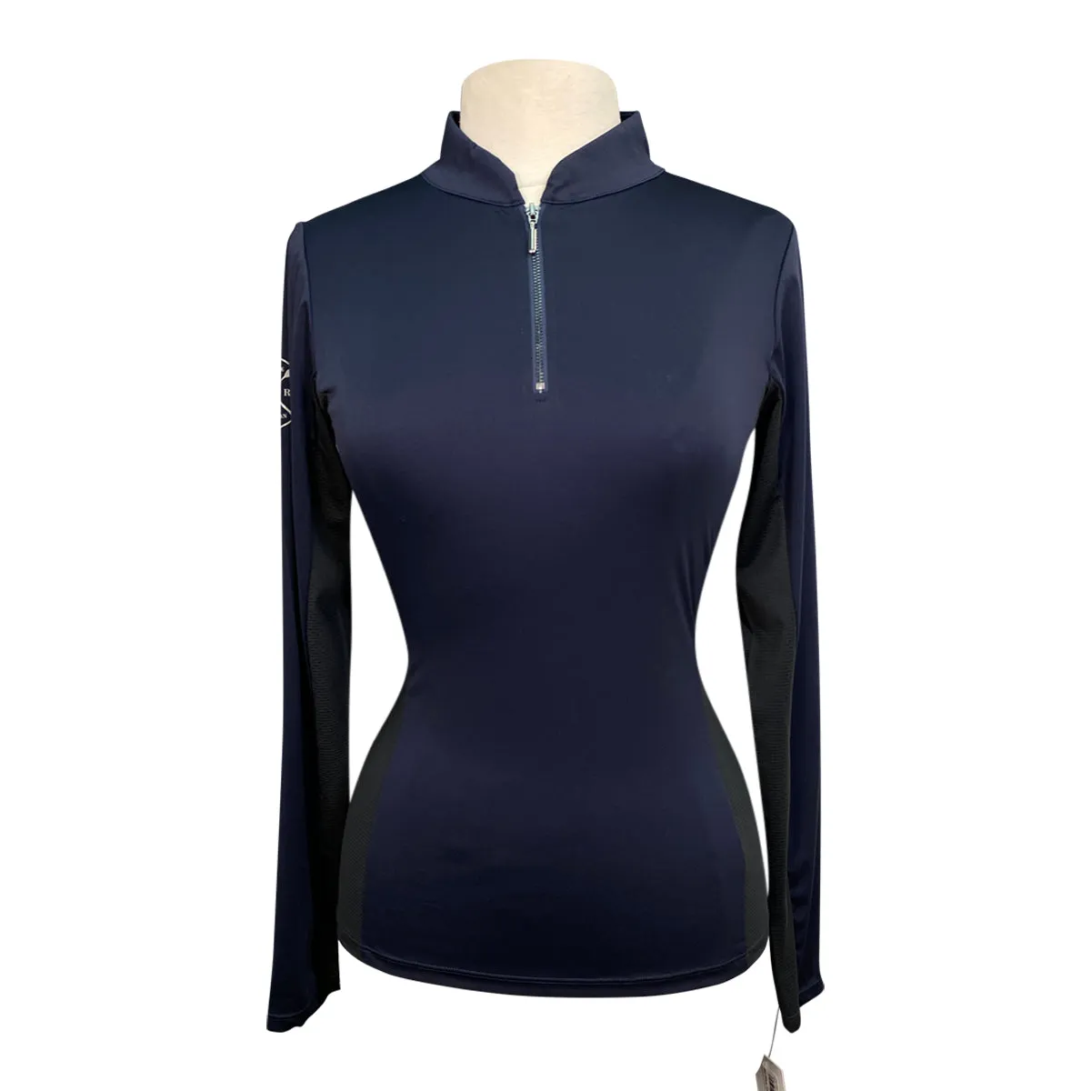 Free Ride Equestrian 'Bella' Baselayer in Navy - Women's Medium