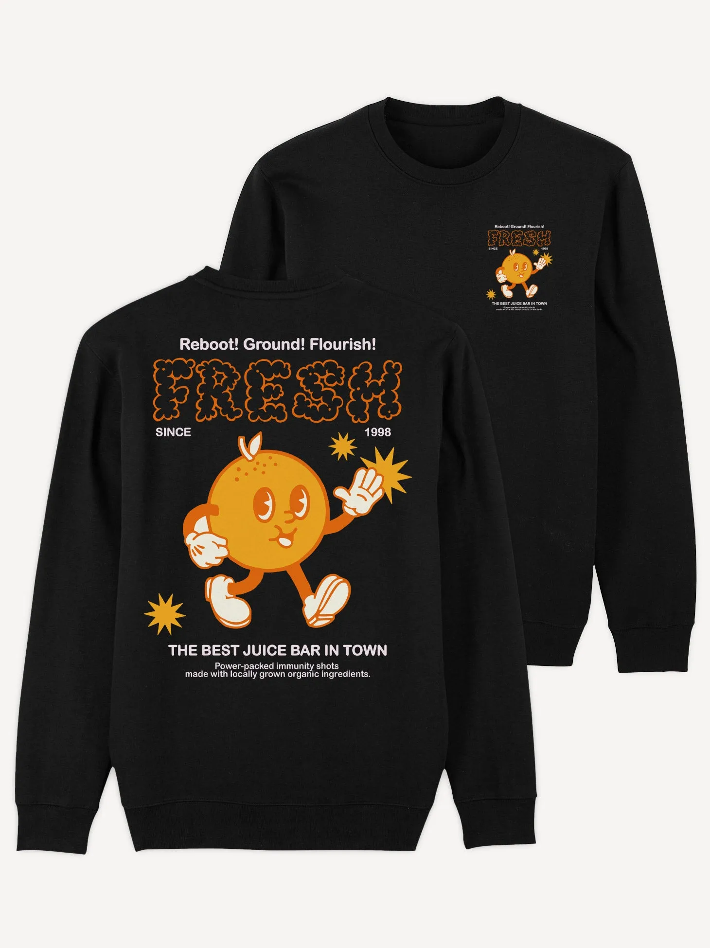 Fresh Orange Sweatshirt