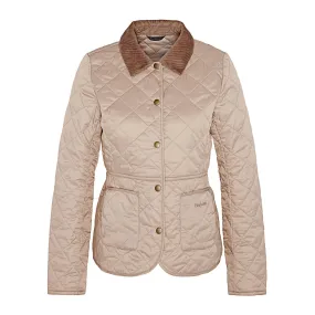 Giubbino Donna Barbour Trapuntato Deveron Quilted Beige