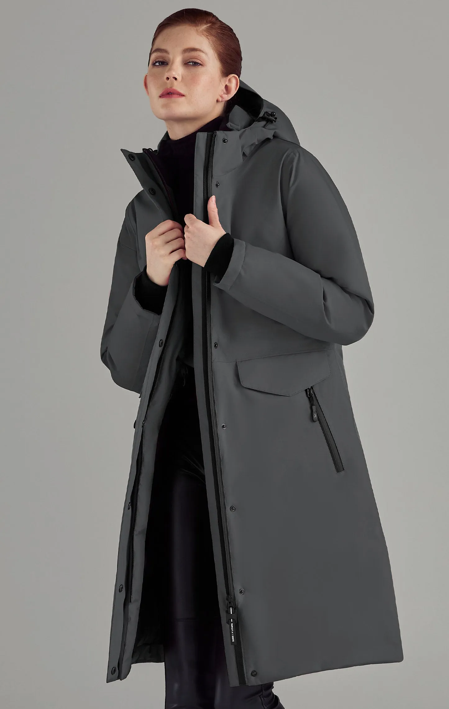 Stylish Gravina Long Down Coat for Women