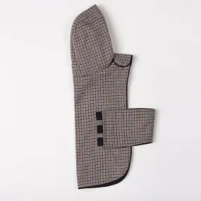 Houndstooth Hooded Coat