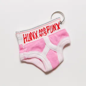 Hunx Handpainted Underwear Keychain