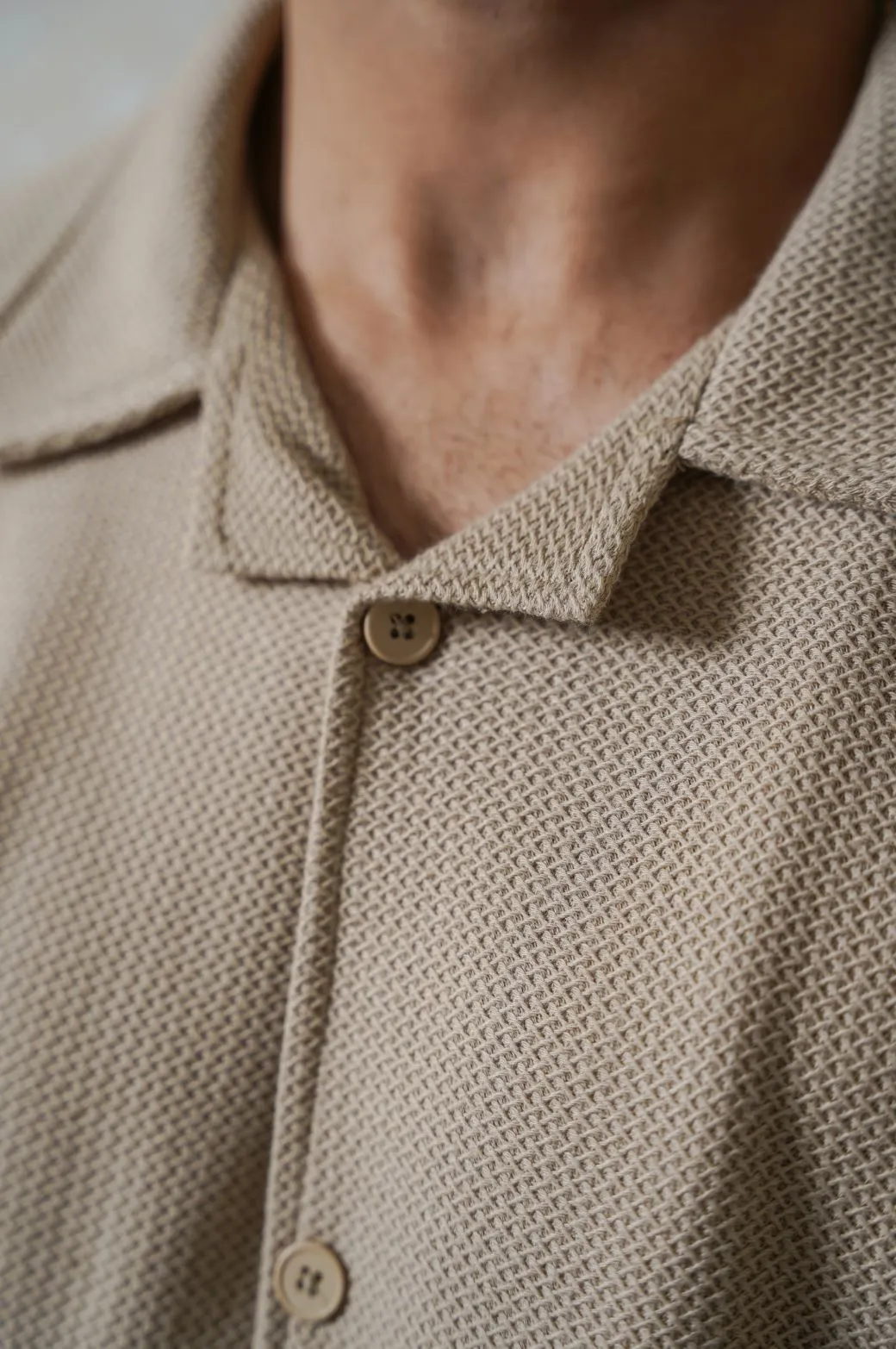 JACQUARD SAFARI SHIRT