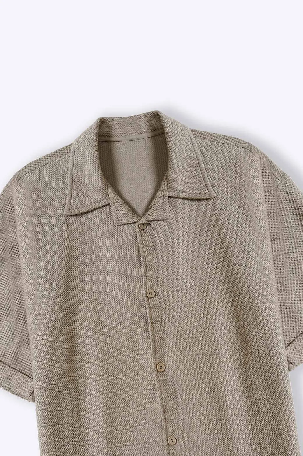 JACQUARD SAFARI SHIRT