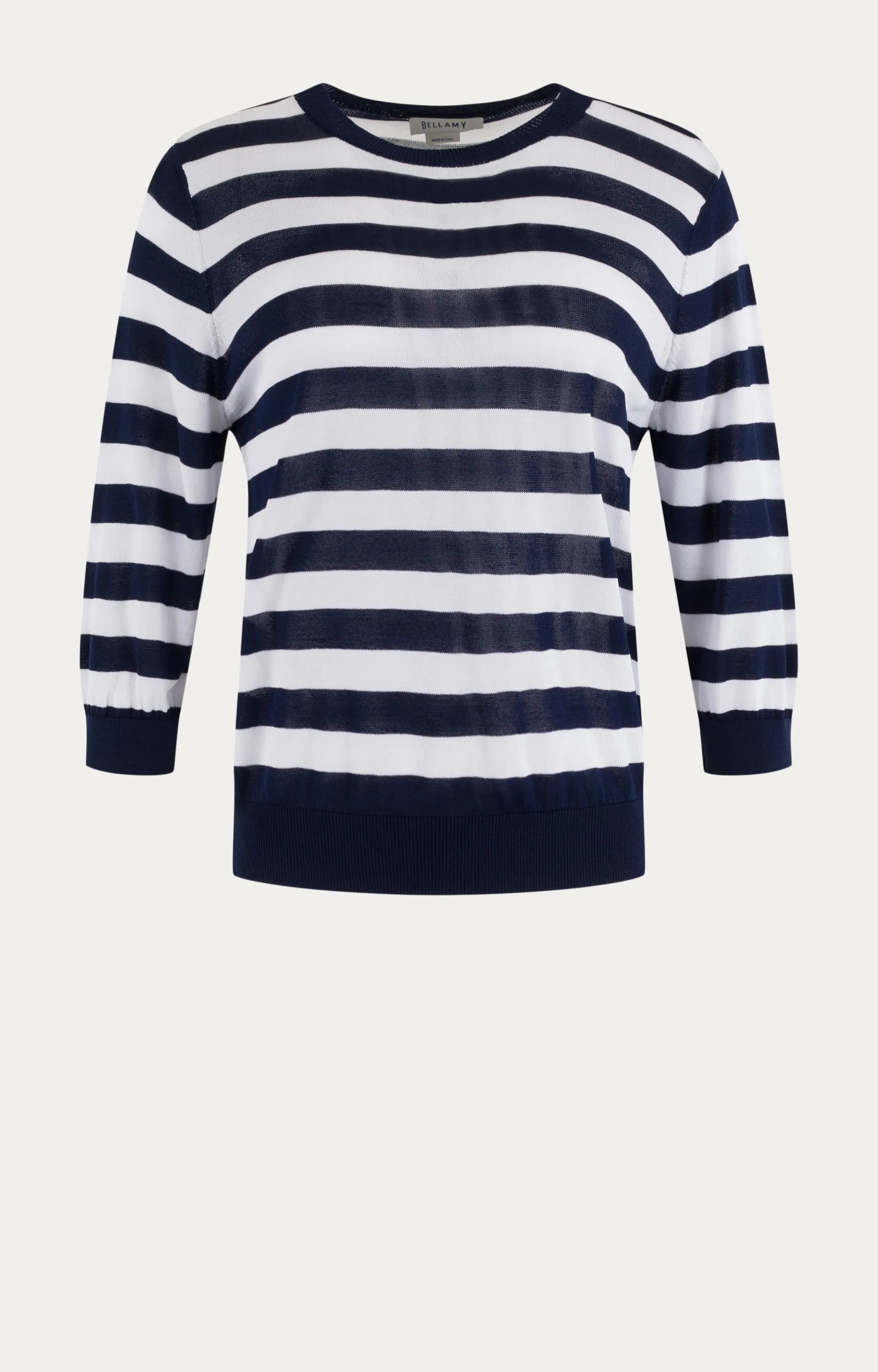 Lauretta Pullover | navy stripe