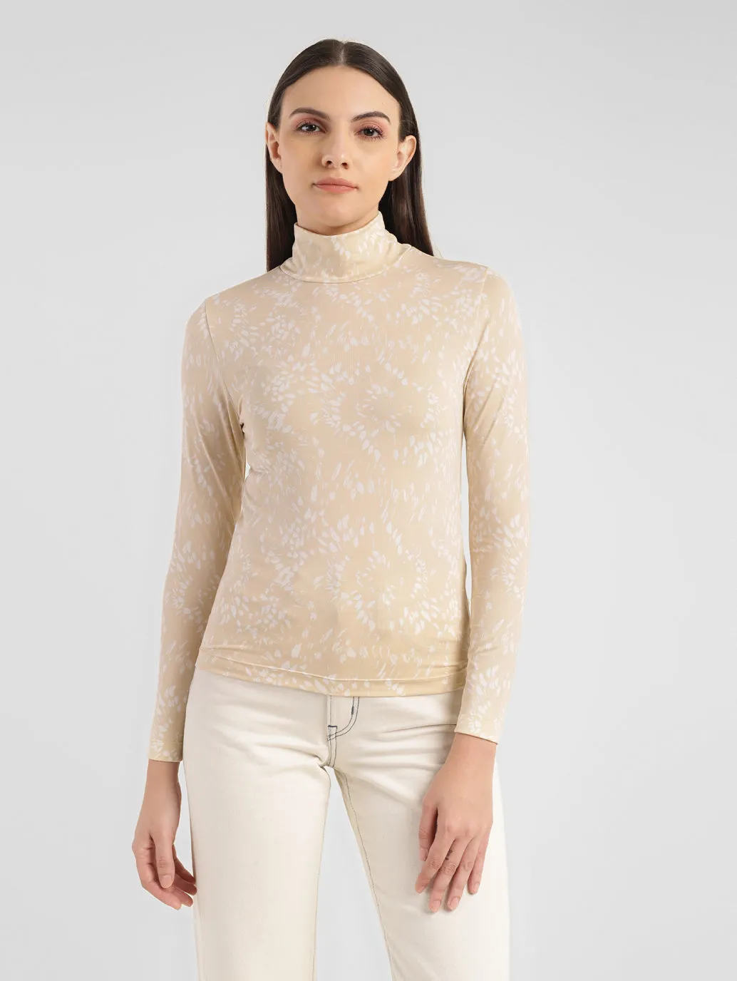 Levi's x Deepika Padukone Moon Rib Turtleneck