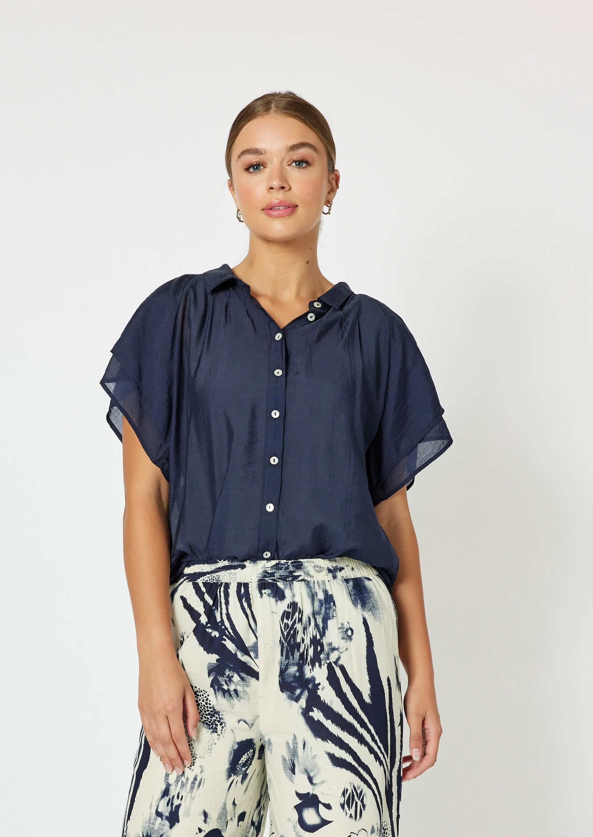 Nandi Shirt - Navy